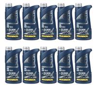 10X1 Litro Originale MANNOL Olio Compressore ISO 100