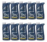 10X1 Litro Originale MANNOL Olio Compressore ISO 46