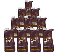 10X1 Litro Originale MANNOL Olio Per Cambio Automatico CVT Fluido Variatore