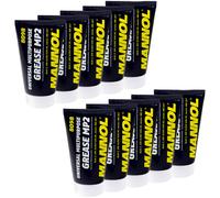 10x100 G Multiuso Lubrificante Mannol Universale Grasso Lithiumfett Grasso