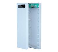 10x18650 Banca di Potere per il Caso Dual USB Display LCD Carica Del Telefono Mobile FAI DA TE per Sh
