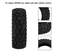 10x3"/255x80 Off-Road Outer Tyre+innerTube For KUGOO M4 Zero etc 80/65-6 Y