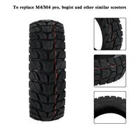 10x3"/255x80 Off-Road Outer Tyre+innerTube For KUGOO M4 Zero etc 80/65-6 Y