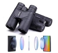 10X42 Binocolo Telescopio Ad Alta Potenza Super Grandangolare Visore Notturno Portatile Visore Impermeabile Per Sport All'aperto E Concerti Con Custodia E Adattatore Per Smartphone