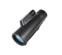10x42 Telescopio Monoculare BAK4 Prisma FMC Lente Binocolo con Adattatore Smartphone Vita Portatile Binocolo Impermeabile con Visione Notturna for Bird Watching Viaggi Escursionismo Concerti