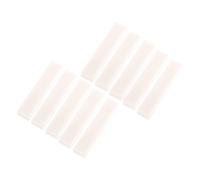 10xBlank Bone Nut 52x6x10mm Fit for Guitar Ukulele Mandolin Banjo Luthier Saddle