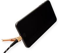 11.02.8923, 1 m, Lightning, USB A, maschio, maschio, nero, oro NEW