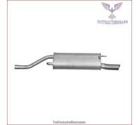 11.04.07 Silenziatore posteriore Imasaf per ALFA ROMEO MITO