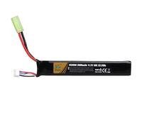 11,1 V 2000 mAh 30C 3S Batteria LiPo Ricaricabile con Tamiya Connettore per Giocattoli Airsoft M4, M110, AK47, L85, MP5, Scar, M249, AUG, AEG, MP5K, M60, RPK, PKM Model Airsoft Rifle