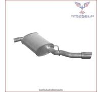 11.10.07 Silenziatore posteriore Imasaf per ALFA ROMEO GIULIETTA