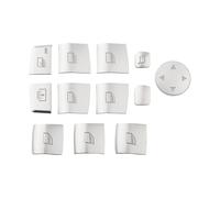 11/12 Pezzi Pulsante Interruttore Alzacristalli Principale Per Auto, Interruttore Di Controllo Alzacristalli Porte E Finestrini In Vetro Per X3-6 F10 F01(12Pcs)