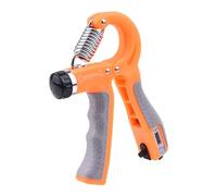11~132 libbre R-tipo di conteggio impugnatura regolabile for la forza dell'avambraccio allenamento muscolare dinamometro cinque dita riabilitazione(Orange)