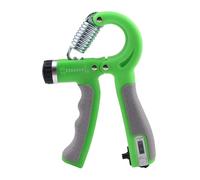 11~132 libbre R-tipo di conteggio impugnatura regolabile for la forza dell'avambraccio allenamento muscolare dinamometro cinque dita riabilitazione(Green)