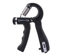 11~132 libbre R-tipo di conteggio impugnatura regolabile for la forza dell'avambraccio allenamento muscolare dinamometro cinque dita riabilitazione(Black-2pcs)