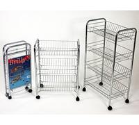 11.16.30 Carrello Cucina "Brilly 3" Misure Cm 43x28x60h