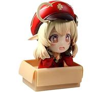 11,5 cm, trifoglio Genshin Impact Hu Tao PVC Collectible Game Action Figure PVC, multicolore (colore : nero)