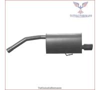 11.65.07 Silenziatore posteriore Imasaf per ALFA ROMEO 156