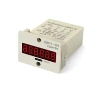 11-6H 6 Digit Electronic Digital Counter Display Sensor Proximity Switch NPN AC36V DC12V 24V(SET2 AC36V)