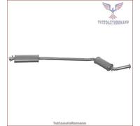 11.70.09 Silenziatore centrale Imasaf per ALFA ROMEO 164