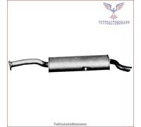 11.71.07 Silenziatore posteriore Imasaf per ALFA ROMEO 164