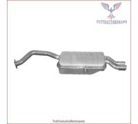 11.83.07 Silenziatore posteriore Imasaf per ALFA ROMEO 166