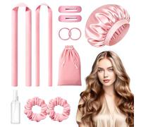 11 bigodini per la notte, senza calore, con capelli antiscivolo, per capelli e scrunchies, per capelli lunghi e medi