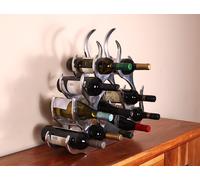 11 Bottiglia Vino Bevande Cremagliera & Caraffa Decanter Servire Regalo