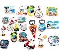 11 CALAMITE NAPOLI ALTE 8 CM RESINA CALAMITA MAGNETE arrivano sempre modelli nuovi sostituiamo i vecchi possono variare alcuni X BAR CASA RISTORANTI 1 PORTACHIAVI OMAGGIO