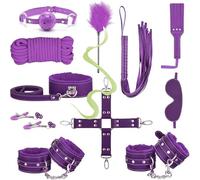 11 Combinazioni Di Fascia Di Tensione Di Yoga In Pelle Multifunzionale, Dotate Di Una Piccola Racchetta, Regalo Originale Per Coppia - K + 6