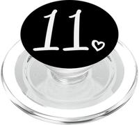 11° compleanno per ragazze numero 11, undici carino 11 anni PopSockets PopGrip per MagSafe