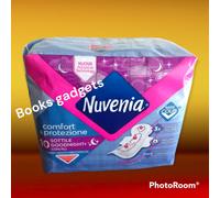 11 Conf (110 Assorbenti) Nuvenia Sottile Notte Goodnight con Ali Comfort & Prot.