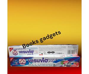 11 Confezioni Vesuvio pack Alluminio per Cuocere Cucinare Conservare 50 Metri