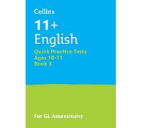 11+ English Quick Practice Tests Age 10-11 (Year 6) Set C (Tascabile)