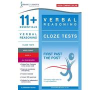 11+ Essentials Verbal Reasoning: Cloze Tests Book 4 (Tascabile)