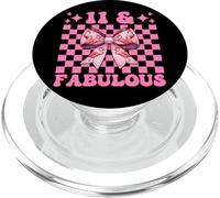 11 & Favoloso Flamingo Compleanno 11 anni Ragazza Coquette PopSockets PopGrip per MagSafe