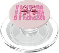 11 & Favoloso Flamingo Compleanno 11 anni Ragazza Coquette PopSockets PopGrip per MagSafe