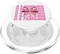 11 & Favoloso Flamingo Compleanno 11 anni Ragazza Coquette PopSockets PopGrip per MagSafe