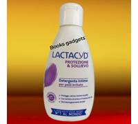 11 Flaconi Lactacyd Detergente Intimo Protezione & Sollievo Pelli Irritate 200ml