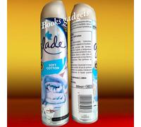 11 Flaconi Spray Glade Soft Cotton Deodorante per Ambienti 300ml
