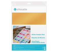 11 Fogli assortiti Sampler Pack Silhouette etichette 21,5 x 28 cm (SAMSTICKER)