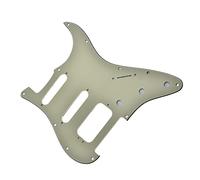 11 Fori Per Battipenna Per Chitarra For For ST HSS Con Fori Angolari Arrotondati A 3 Viti Per Pickup Al Ponte Humbucking Parti di Chitarra Elettrica (Color : Cream 3 Ply)