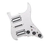 11 Fori per Le Viti HSH Coil Splitting Chitarra Elettrica Battipenna Ombrello Grande Vite di Regolazione Gruppo Battipenna Precablato