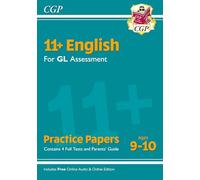 CGP Books 11+ GL English Practice Papers - Ages 9-10 (with (Mixed Media Product)