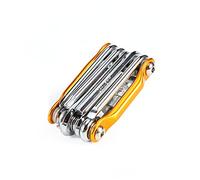 11 in 1 multi funzione bicicletta riparazione kit di strumenti pieghevoli chiave di alta qualità durevole portatile manutenzione della bici essenziale per la strada mountain bike alluminio