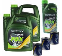11 L fanfaro olio motore Pdx 5W40 Api Sn / Sm / Cf Oil 3xMANNOL Filo