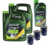 11 L FANFARO Olio Motore PDX 5W40 API SN/SM/CF Olio Motore 3xMANNOL Motor Doctor