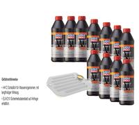 11 L Liqui Moly 1100 Trasmissione Vaico Filtro Olio per Audi A6 2.6 2.3 100