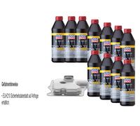 11 L Liqui Moly 1100 Trasmissione Vaico Filtro Olio per Nissan x-Trail 2.0