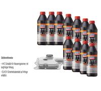11 L Liqui Moly 1100 Trasmissione Vaico Filtro Olio per Nissan x-Trail
