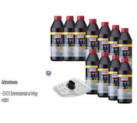 11 L Liqui Moly 1100 Trasmissione Vaico Filtro Olio per Peugeot 406 1.8 16V